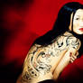 Unfinished Dragon Tattoo Lady