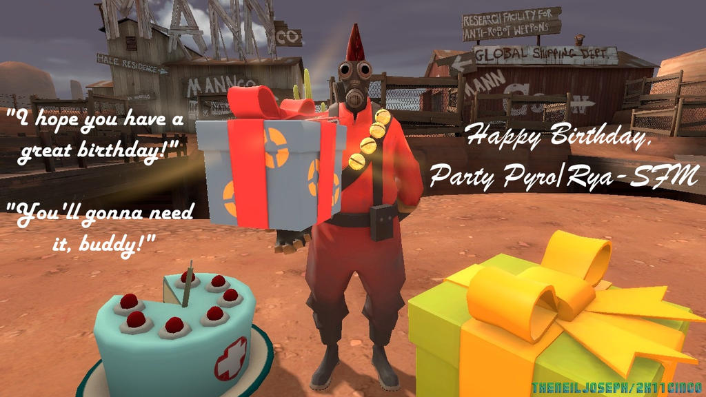 [Birthday Gift]Party Pyro