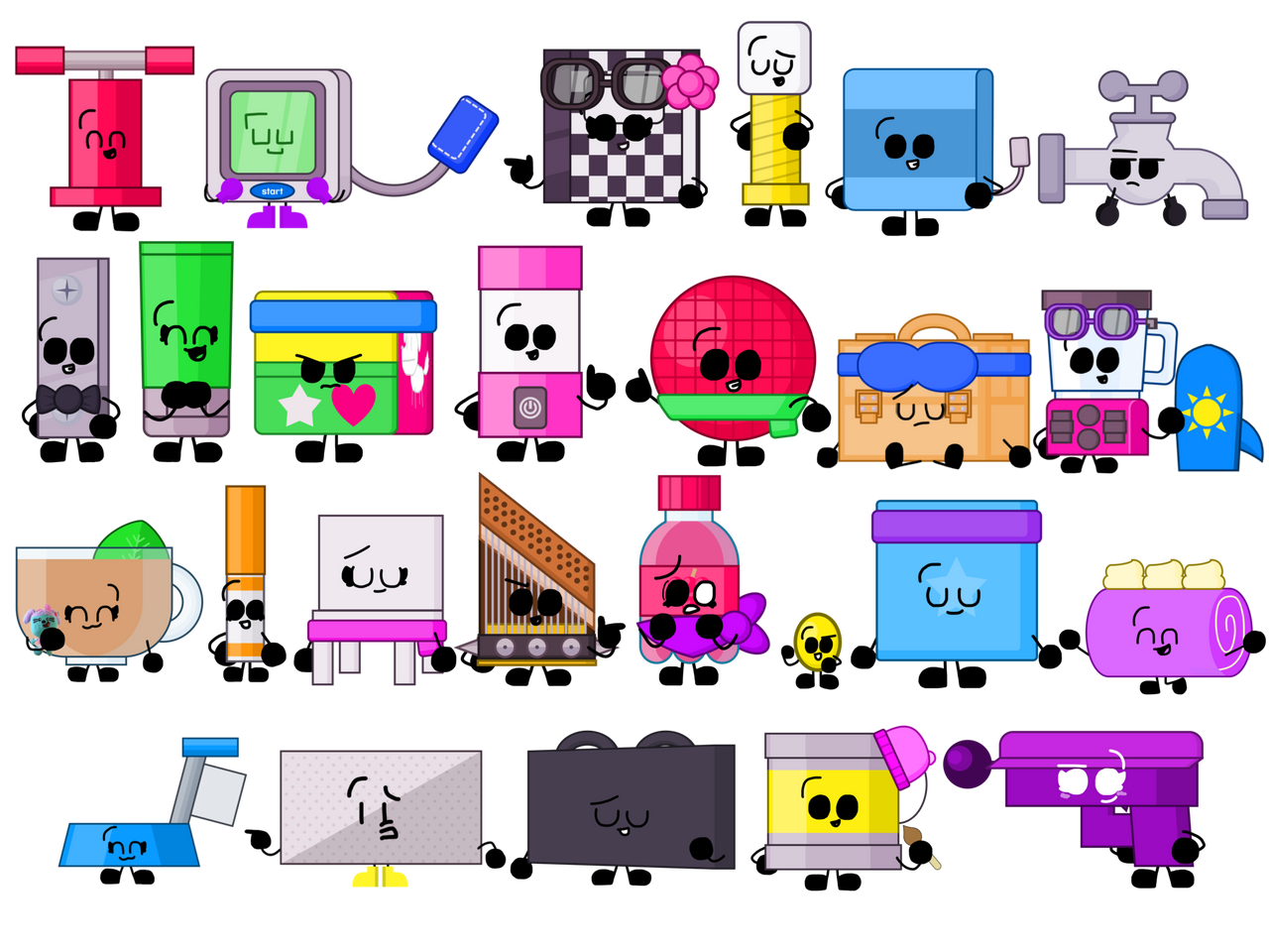 Abc Bids Deviantart The Alphabet Versus Cast by BiduAnimations on DeviantArt