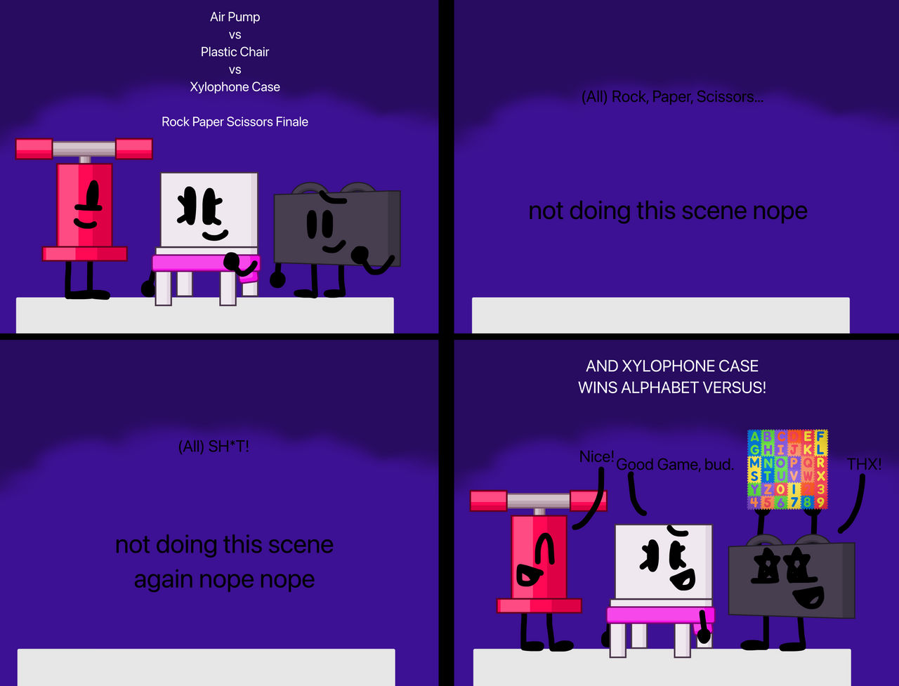 Abc Bids Deviantart Alphabet Versus: Final Round by BiduAnimations on DeviantArt