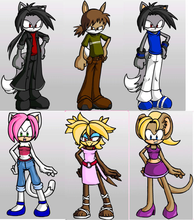 Naruto Characters Sonic Style By Sharingan Chibi Chic On