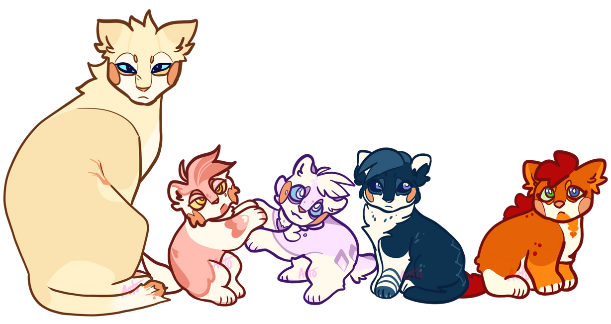 what if they were cats!!!! // SL AU by v-ertebrae on DeviantArt