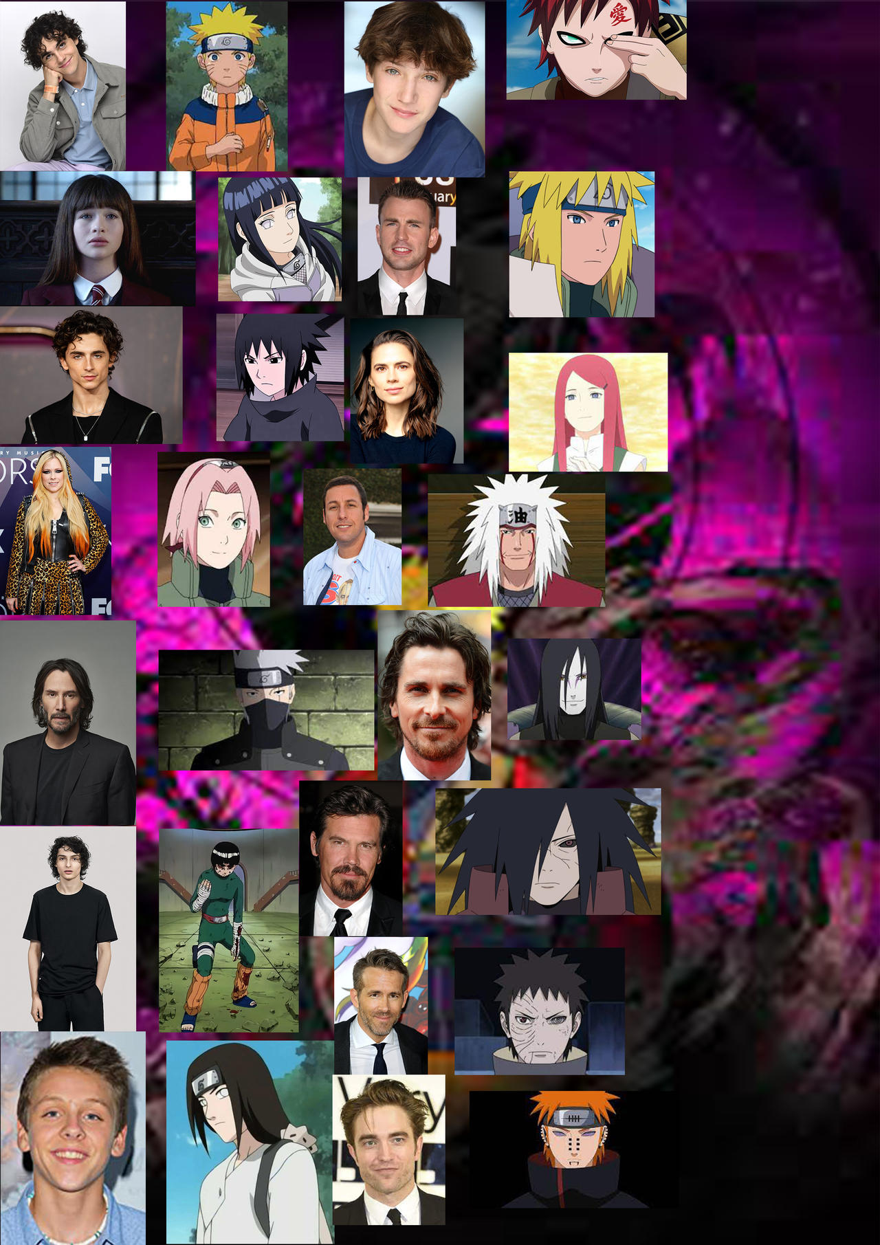 Naruto Live Action Cast by AshNoMore on DeviantArt