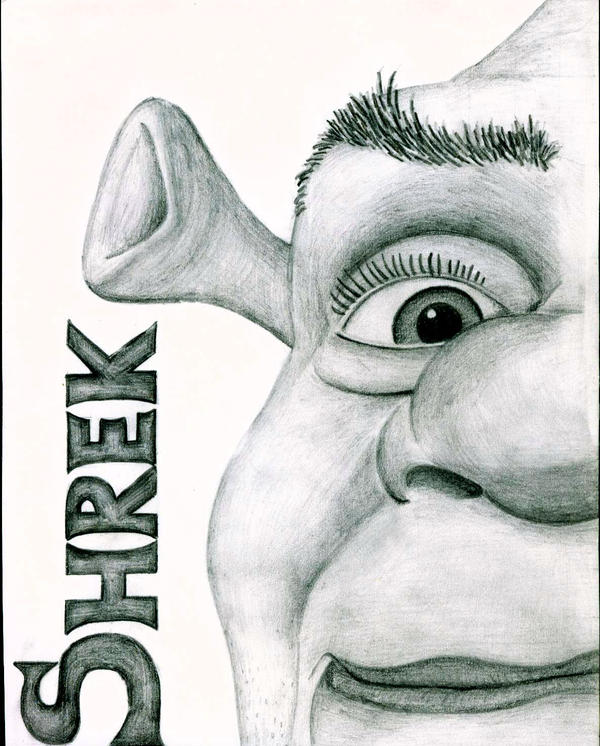Shrek pencil drawing. by lucyannshaw on DeviantArt