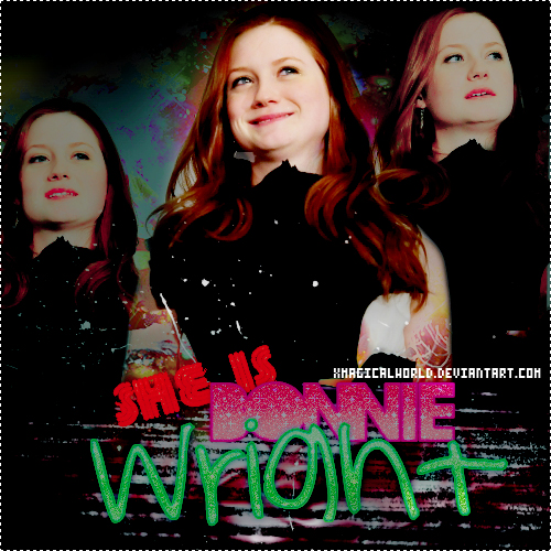 She's Bonnie Wright