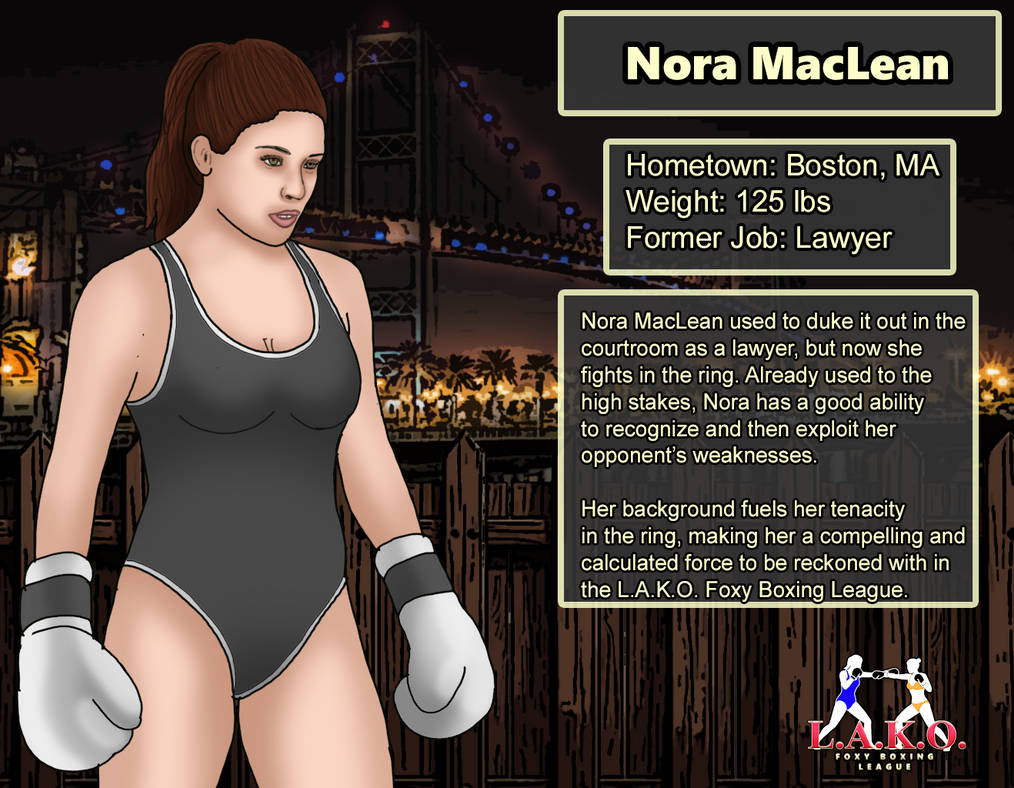 Nora Locklear Nora MacLean by LAKOBoxing on DeviantArt