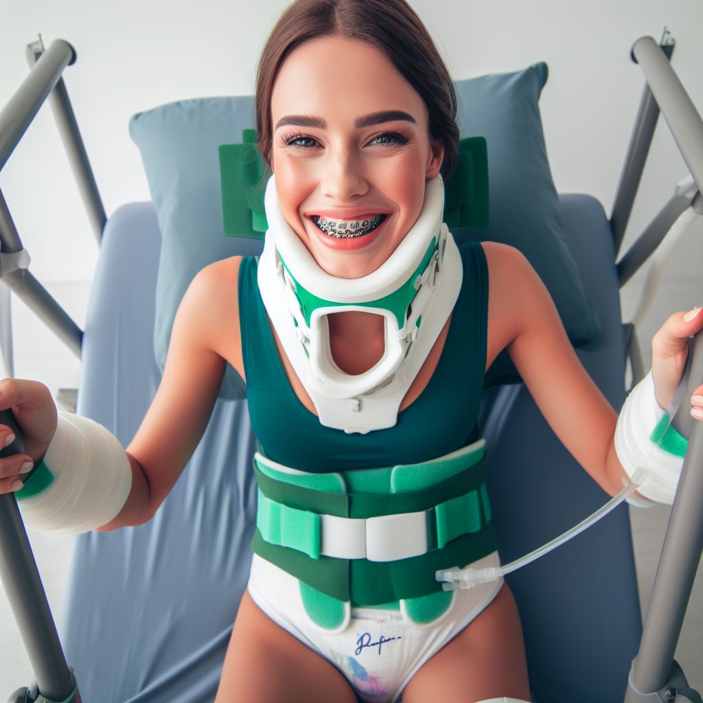 Neck Cast braces-neck-brace by angelinaclark on DeviantArt