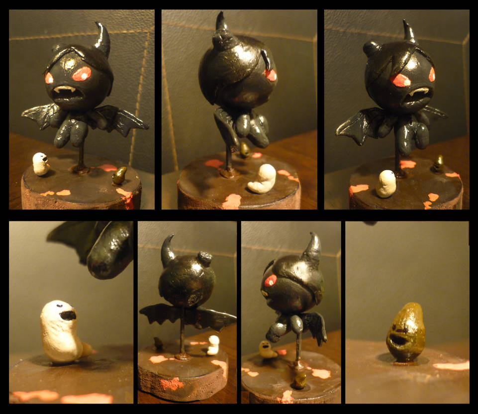 The binding of Isaac: Azazel Figure by EdSculpt on DeviantArt