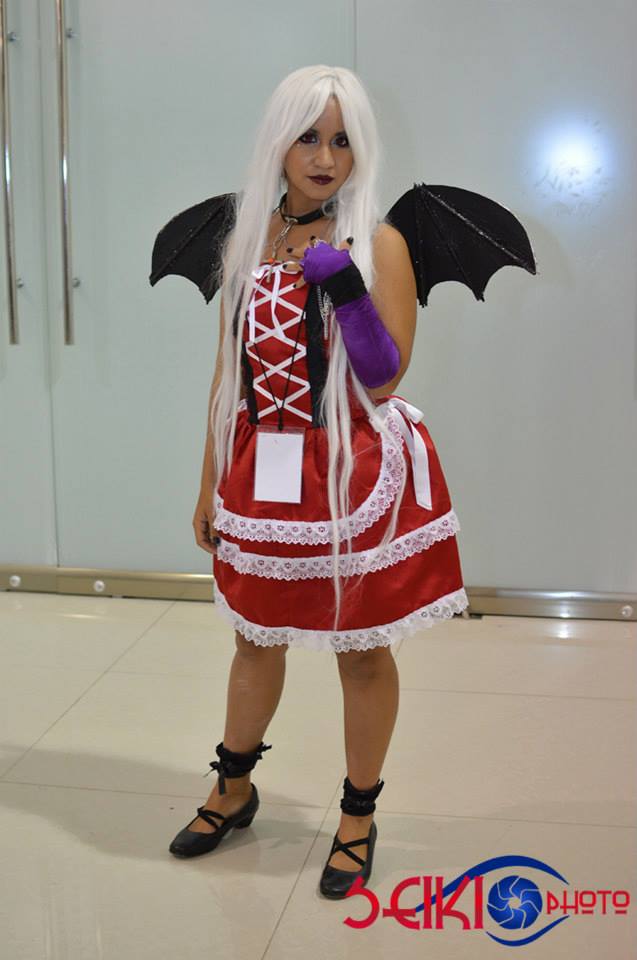 me as Moka Akashiya, vampire version IV