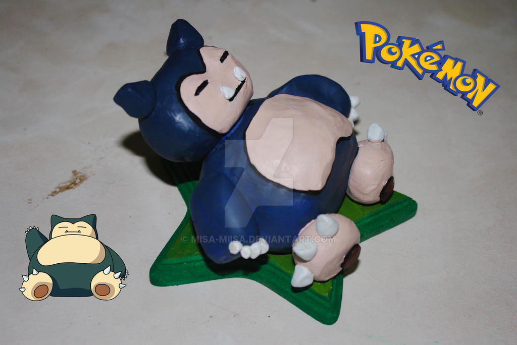 snorlax de plastilina (LATERAL)