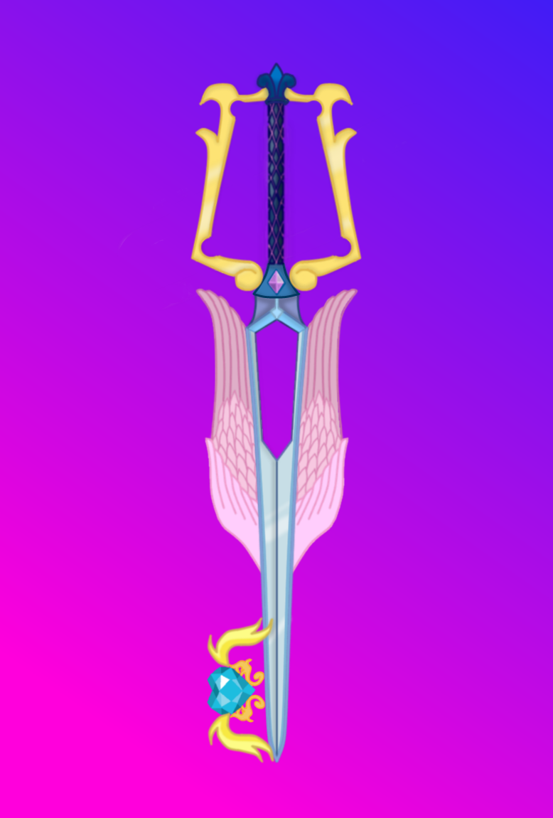 Guardian Keyblade Guardian Angel (Cadence+Shining Armor Keyblade) by aniamalman on DeviantArt
