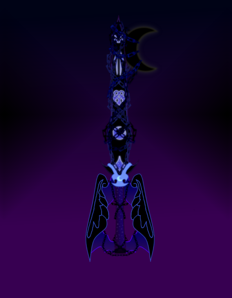 Keystaff - Darker Than Dark - by NexianKeybladeForge on DeviantArt