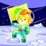 Isabelle conquers the moon 