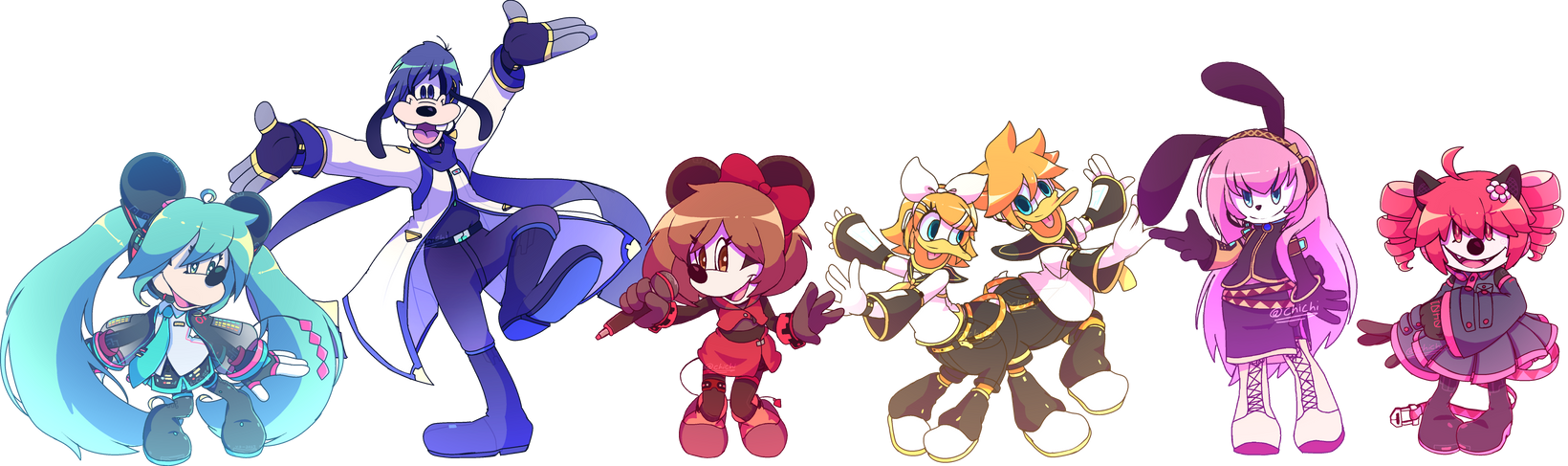 Sensational Synth Line-Up by ShinamonRenee on DeviantArt