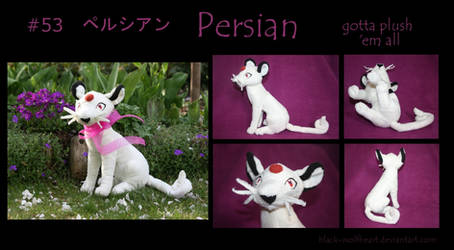 Persian Plushie