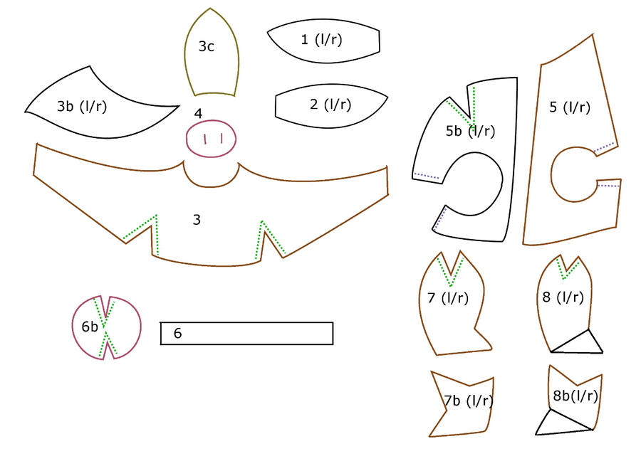 Pokabu sewing pattern