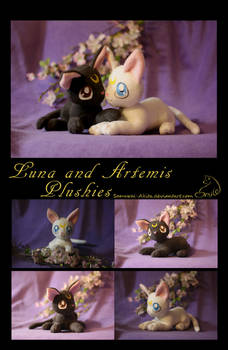 Luna and Artemis Plushie