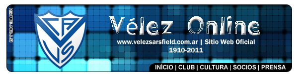 Velez Sarsfield Online Banner