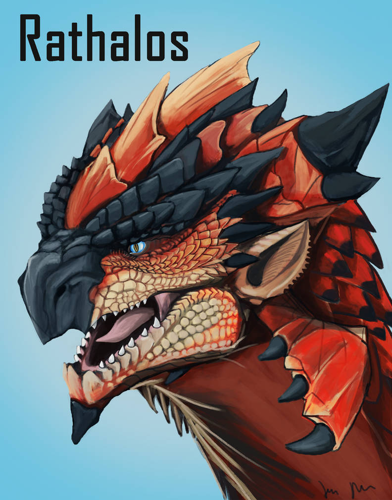 Rathalos by Rhadov on DeviantArt