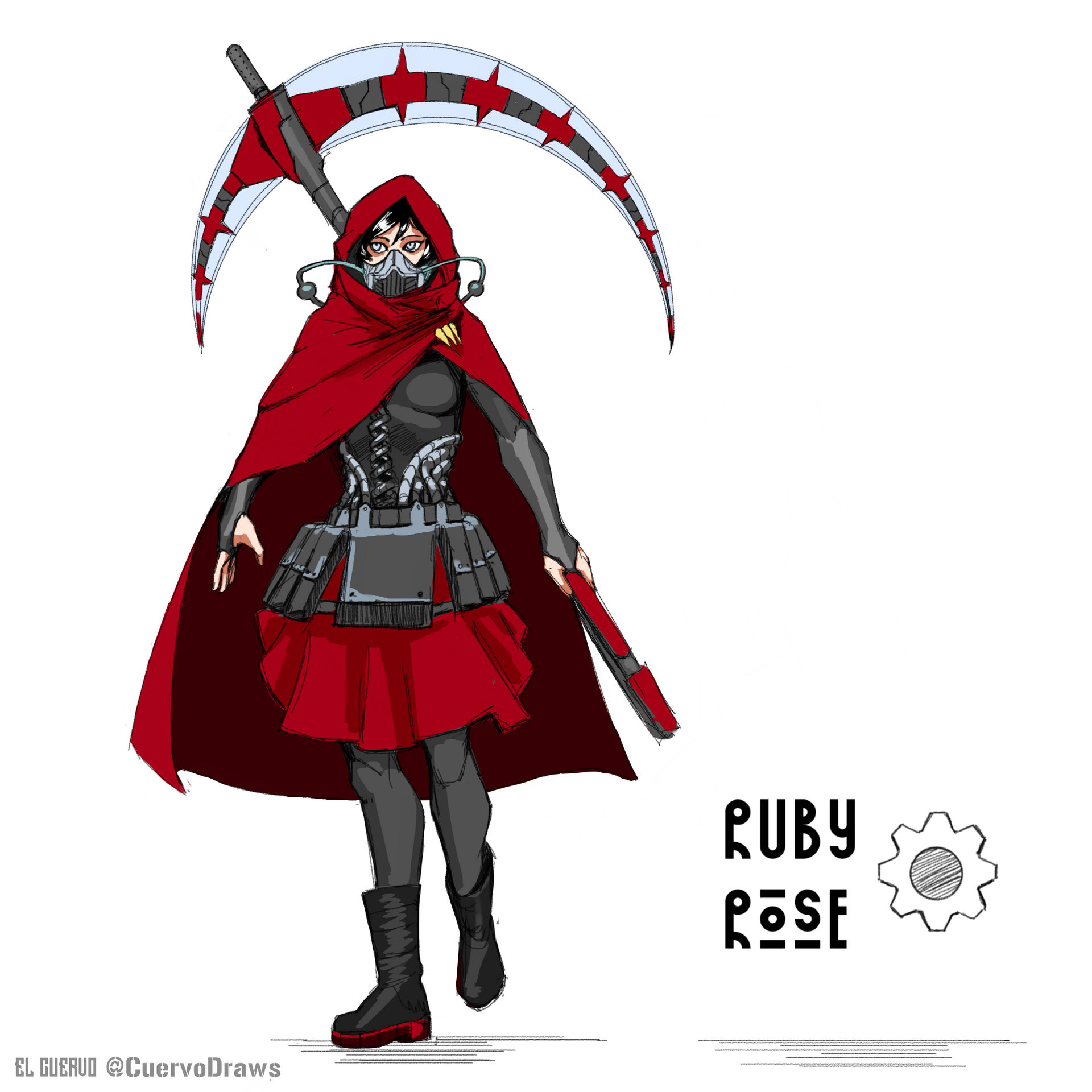 Ruby Redesign by ElCuervoBorracho on DeviantArt