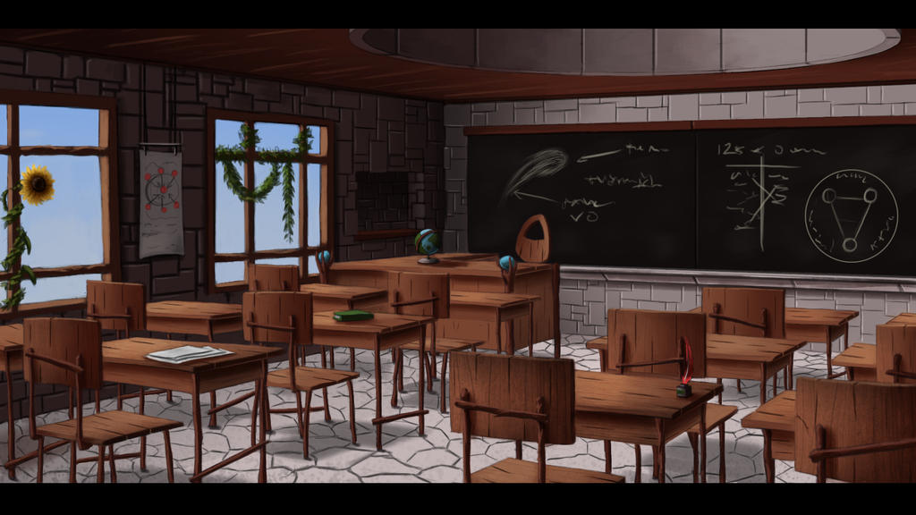 Magic Classroom By Wraeclast On Deviantart Magic Classroom By Wraeclast On Deviantart