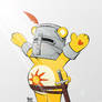 Solaire Bear (Dark Souls - Care Bears Crossover)