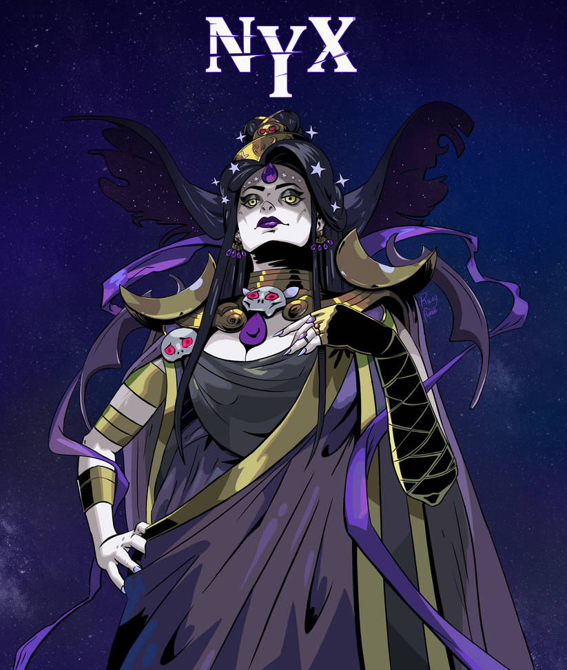 Nyx (Hades) by Wraeclast on DeviantArt