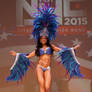 Showgirl Theme Wear for WBFF Pro Loly Pichardo