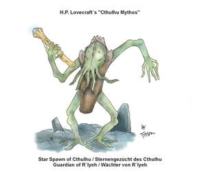 H.P. Lovecraft Star Spawn of Cthulhu Concept