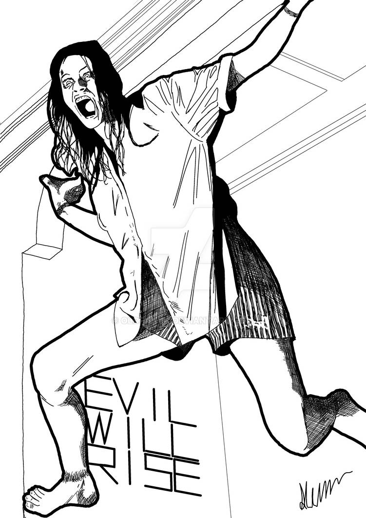 Evil Dead Rise Deviantart Evil Dead Rise 2023 by Oldfanuk on DeviantArt