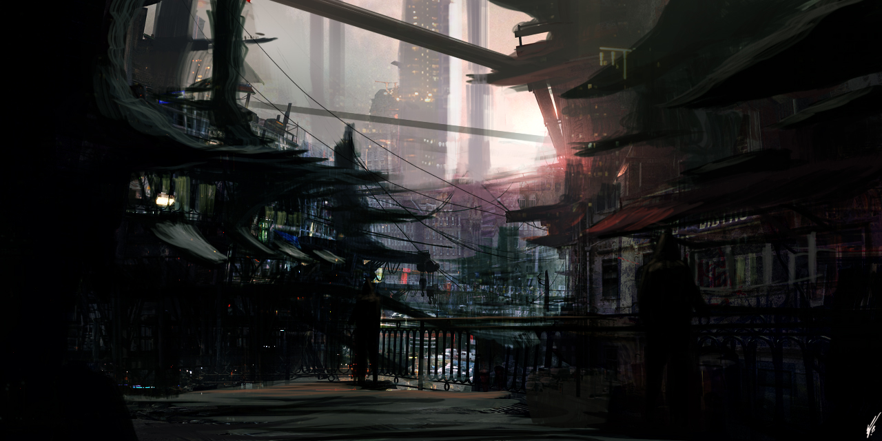 Sci- Fi City 01