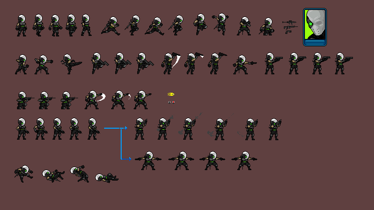 Custom Ranter Sprites Hunter Sheet by WOTUripped on DeviantArt