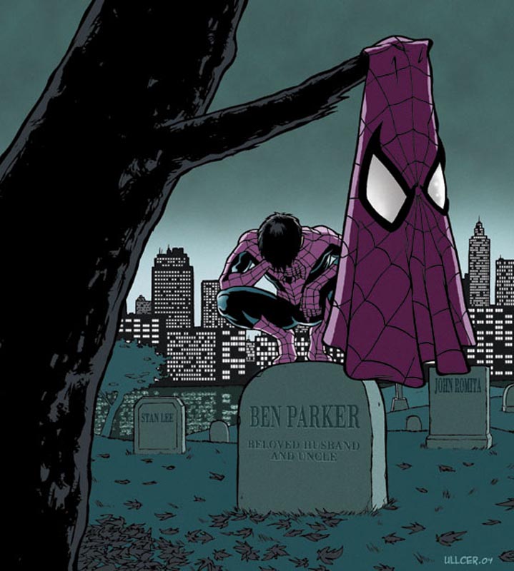 Spiderman crying by Ullcer on DeviantArt