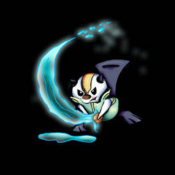 Oshawott Razer Shell attack