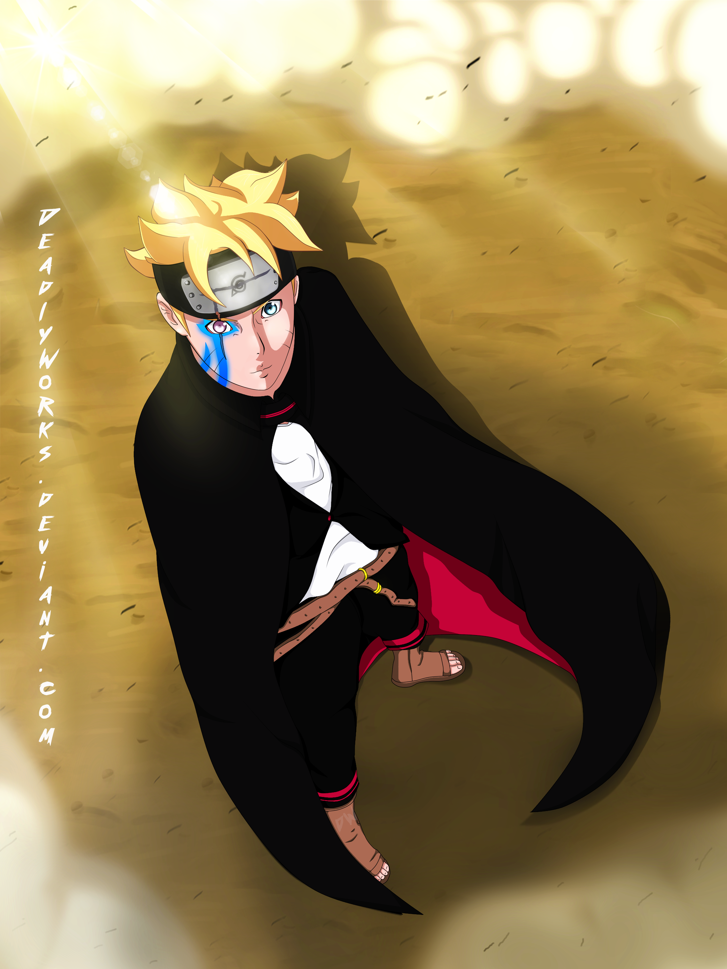 Speed Drawing - Boruto Uzumaki (Boruto: Naruto Next Generations) 