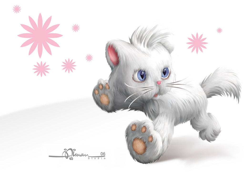 Wallpaper: Lucky Cat by AimanStudio on DeviantArt