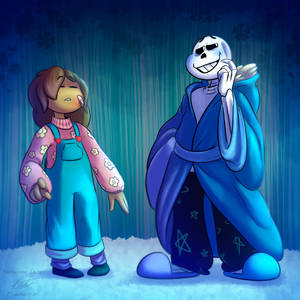 underTALLs - Frisk n Sans