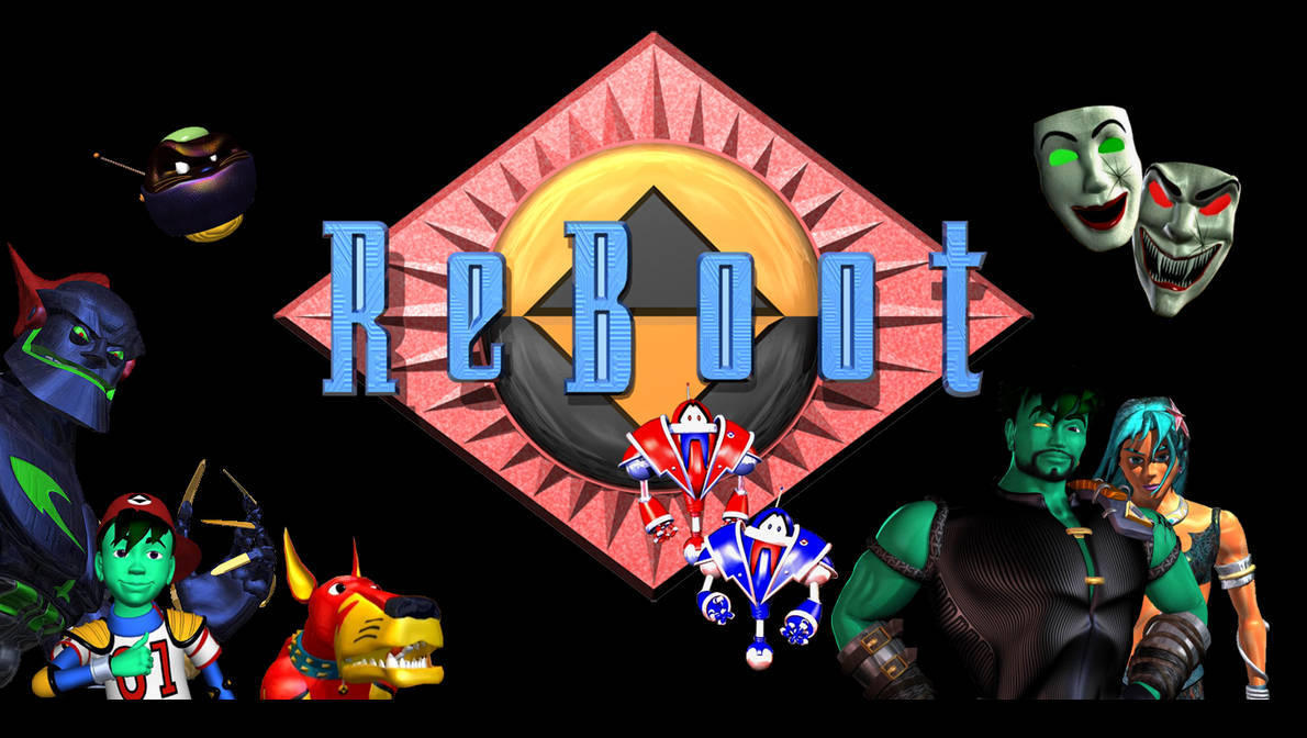 Reboot Redesigned ReBoot Background by Johnaaay on DeviantArt