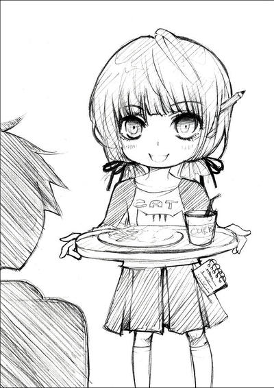 Waitress AR by F-AYN-T