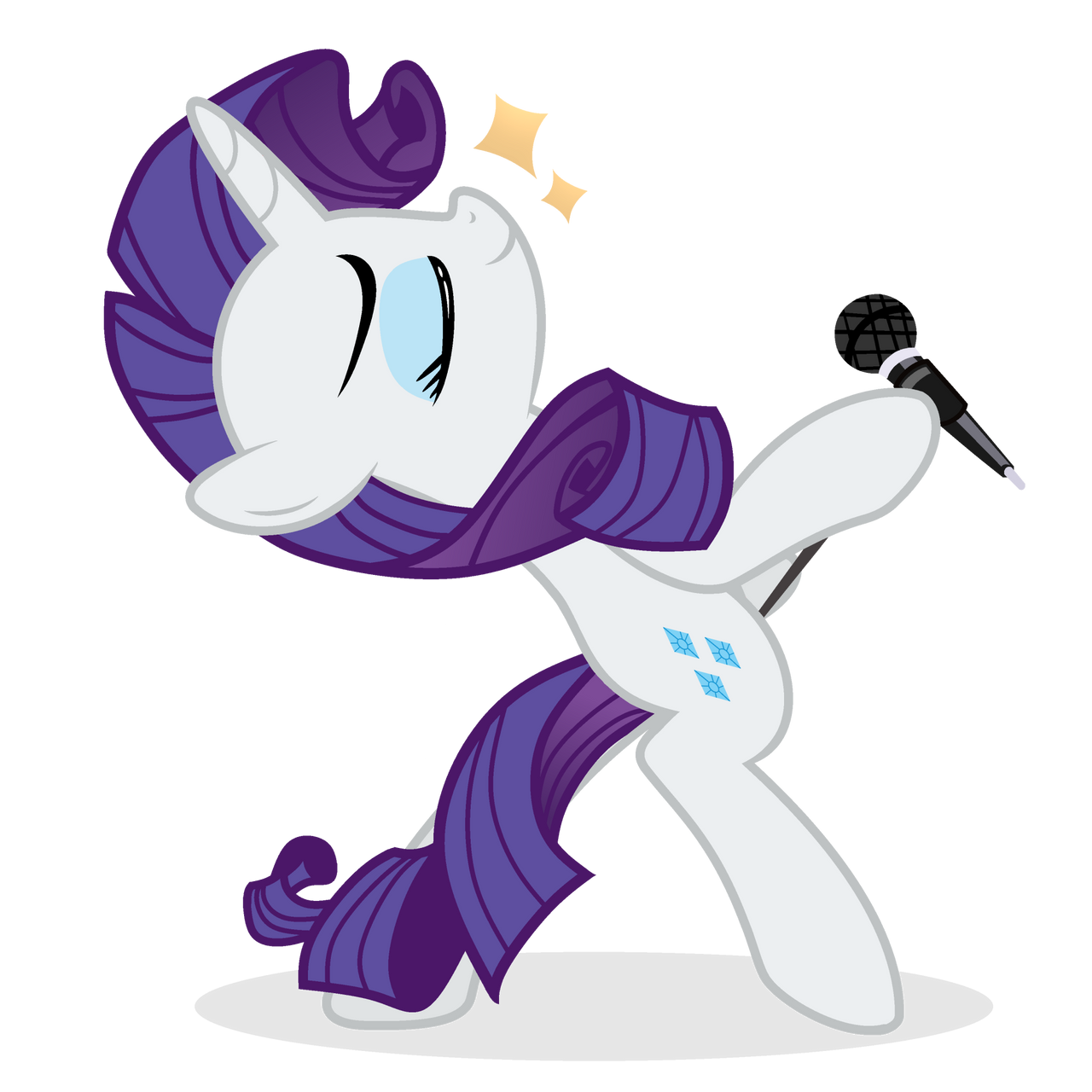 Queen + Rarity At Wembly (Rarity - MLP FiM) by Grapefruit-Face on ...