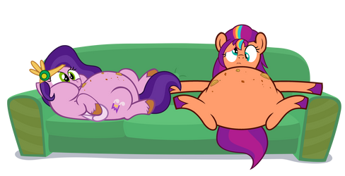Who Ate All The Pies (Pipp x Sunny Starscout MLP)