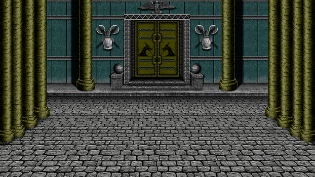 GOLDEN AXE CASTLE ENTRANCE REMASTERED