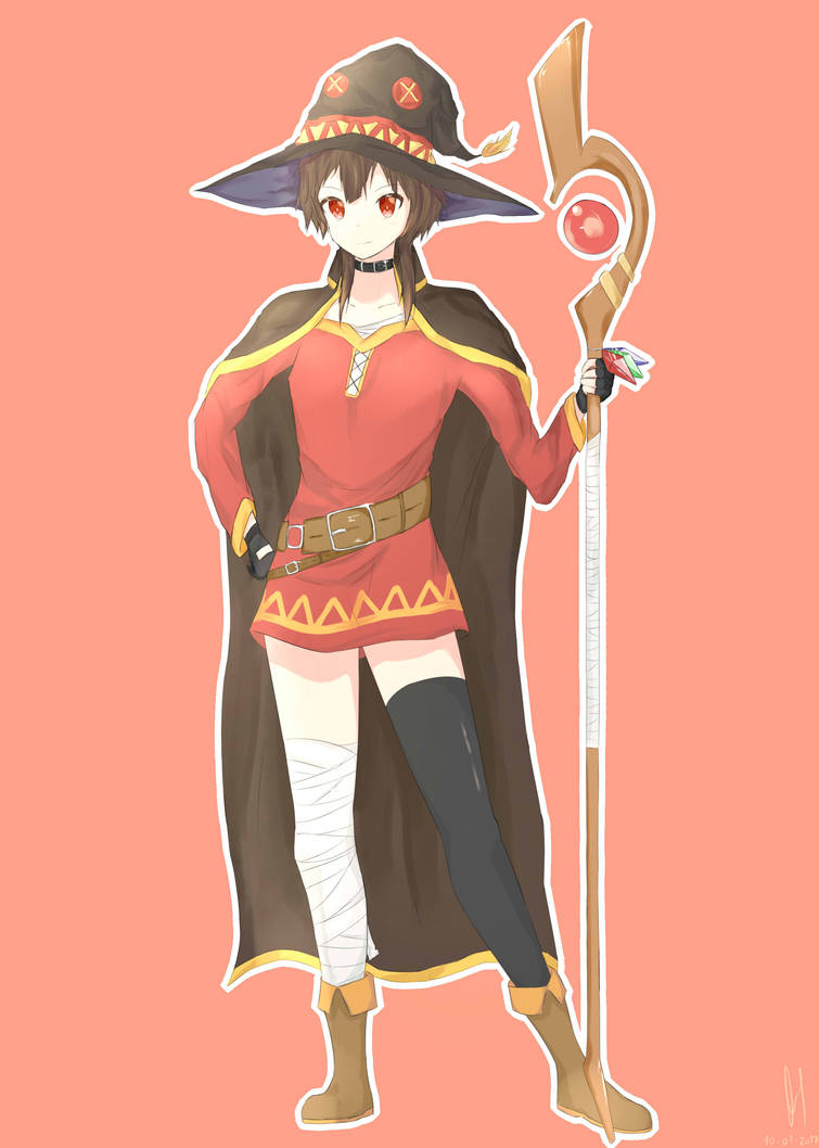 Megumin by GameboyWhite621 on DeviantArt