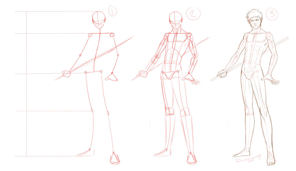 Men Drawing Tutorial ~Male Anatomy Tutorial~ by DivineImmortality on DeviantArt