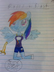 Rainbow Dash Humanized