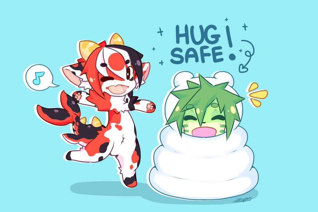 Hug Safe! by Dont-Jinxit on DeviantArt