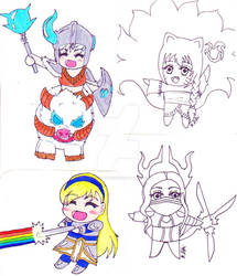 League Commission Chibis 2