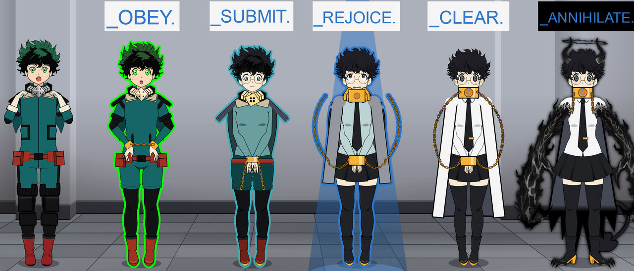 The Prescript Library MHA + Limbus Company TG: Will of the Prescript. by peridece on DeviantArt