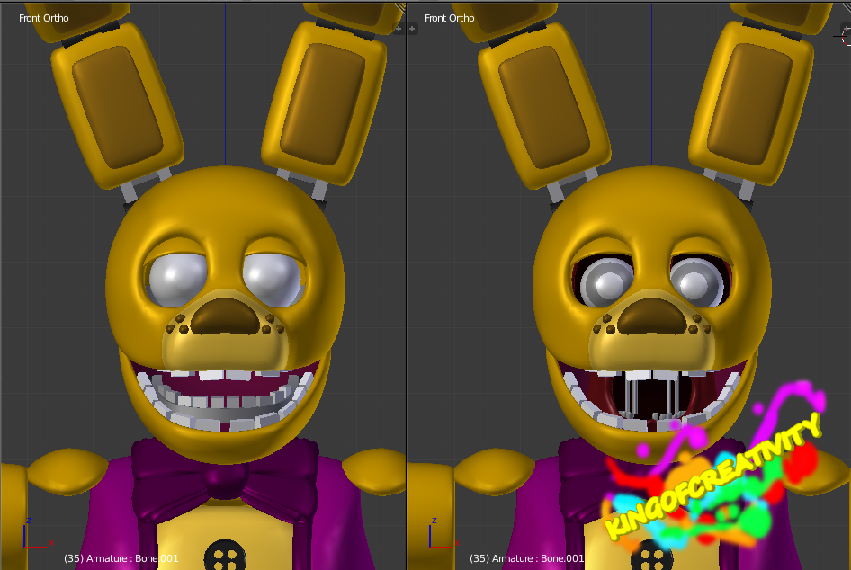 Spring Bonnie Is Back by FnafKingOfCre on DeviantArt