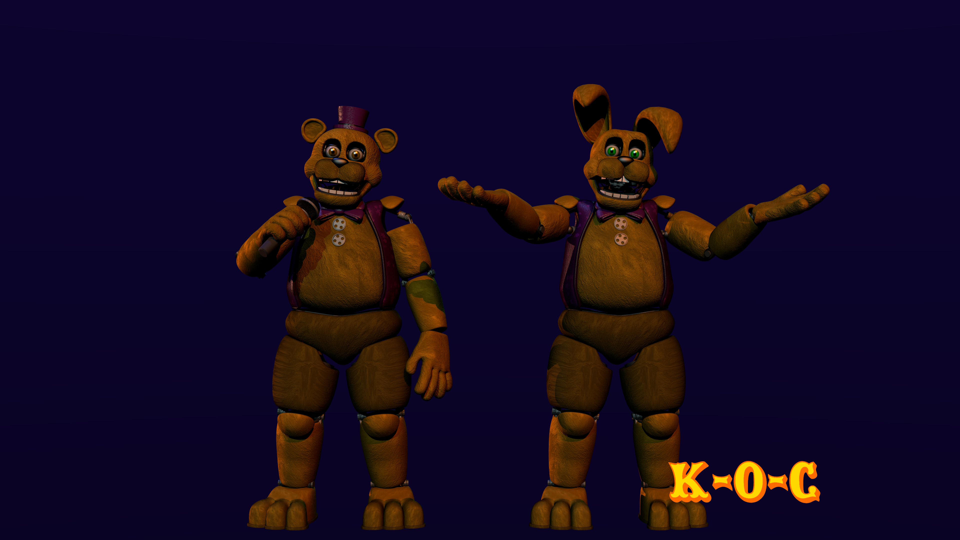 Spring Lock Gang Stylized Springlocks by FnafKingOfCre on DeviantArt
